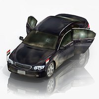 Damaged Diplomatic Car