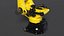 3D Ultra Robotic Arm Yellow model