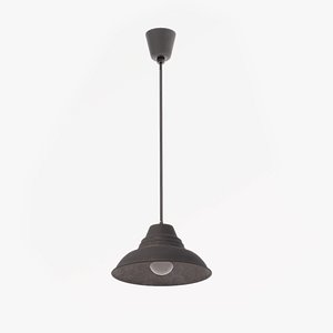 3D Ceiling lamp model