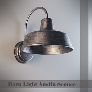 barn light austin 3d model