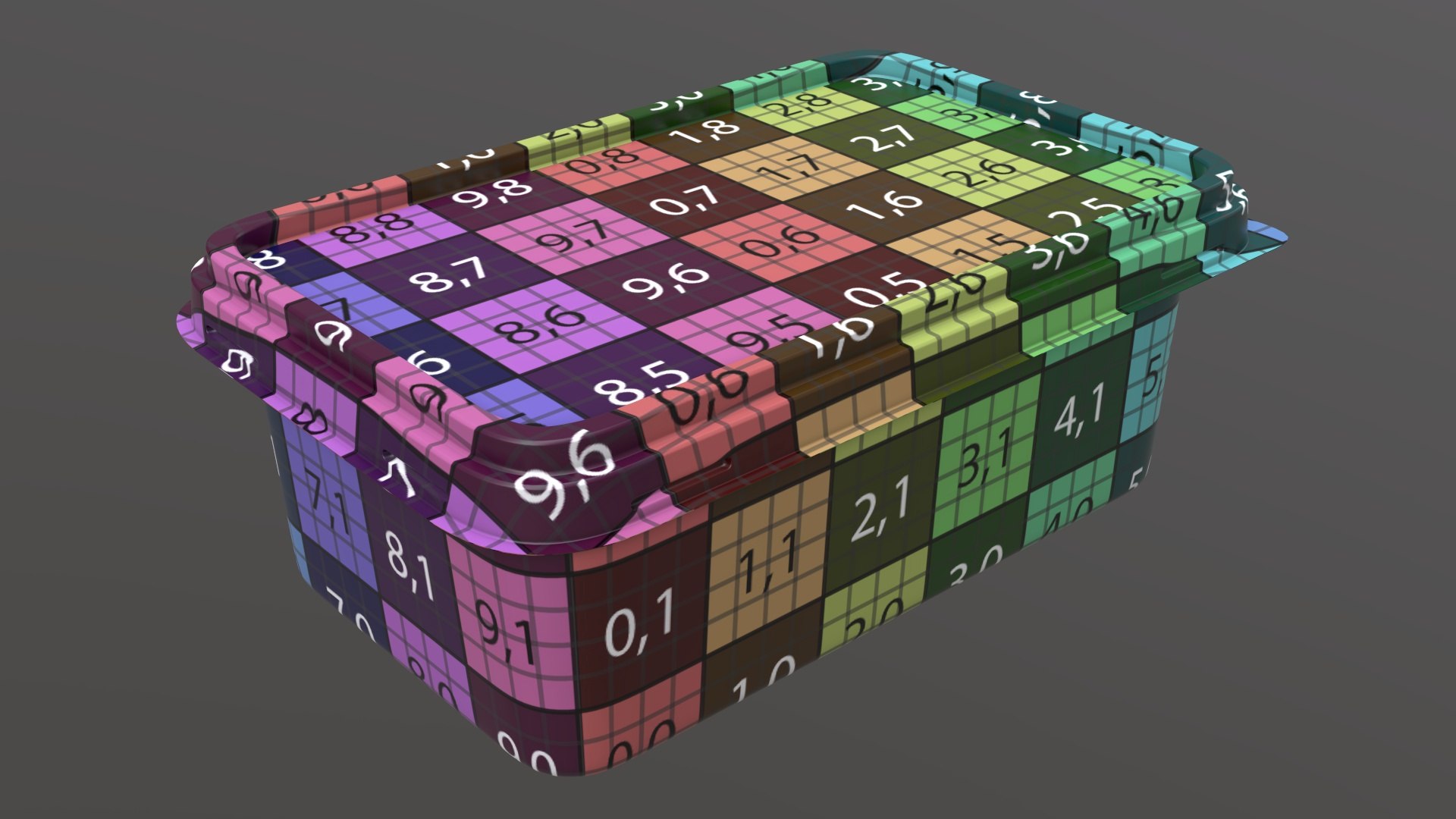 3D Rectangular Pack Package Model - TurboSquid 1506395