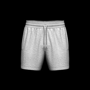 Knit Ribbed Shorts