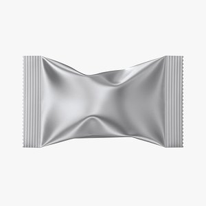 Candy Wrapper 10v PBR 3D model