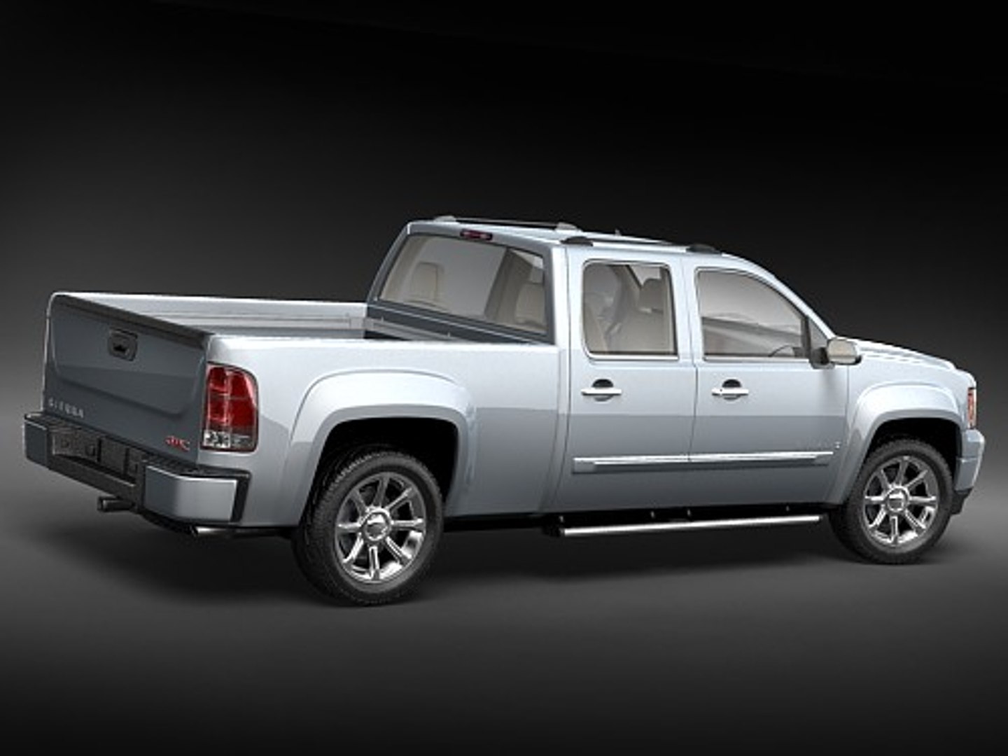 Gmc Sierra Denali Pickup 3d Model