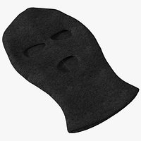 Thief Hat Balaclava Laying Black