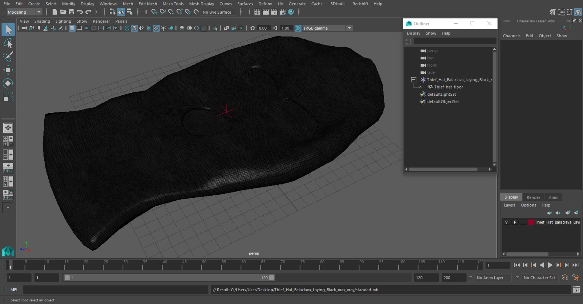 3D Thief Hat Balaclava Laying Black https://p.turbosquid.com/ts-thumb/ea/0DfG4d/hk/thiefhatbalaclavalayingblack3dmodel021/jpg/1635547161/1920x1080/fit_q87/56eaab72fbabb7d2c1baf0c96d01fab324f3a9af/thiefhatbalaclavalayingblack3dmodel021.jpg