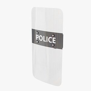 Police Riot Shield Polycarbonate