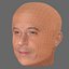 Vin Diesel Head - Lowpoly head for game