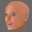 Vin Diesel Head - Lowpoly head for game