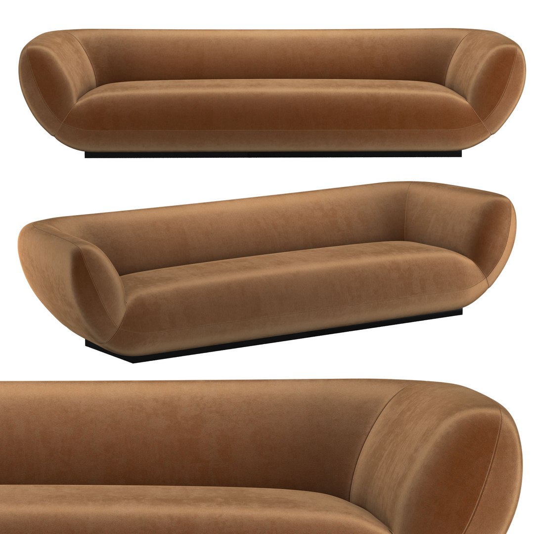 LOTUS SOFA 3D Model TurboSquid 1925948