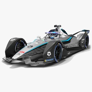 3D model Mercedes-EQ Formula E Team Season 2021 2022