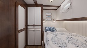 Boat Model L1 Boat Cabin Design 3D model 3D model