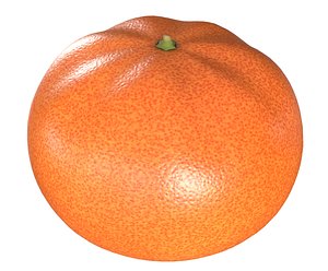 3D Orange Fruit PBR model