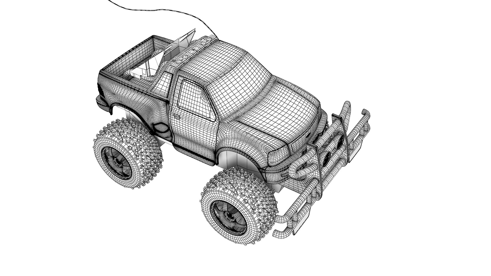 Realistic toy rc car 3D model - TurboSquid 1475790