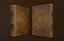 3D old books set ready model
