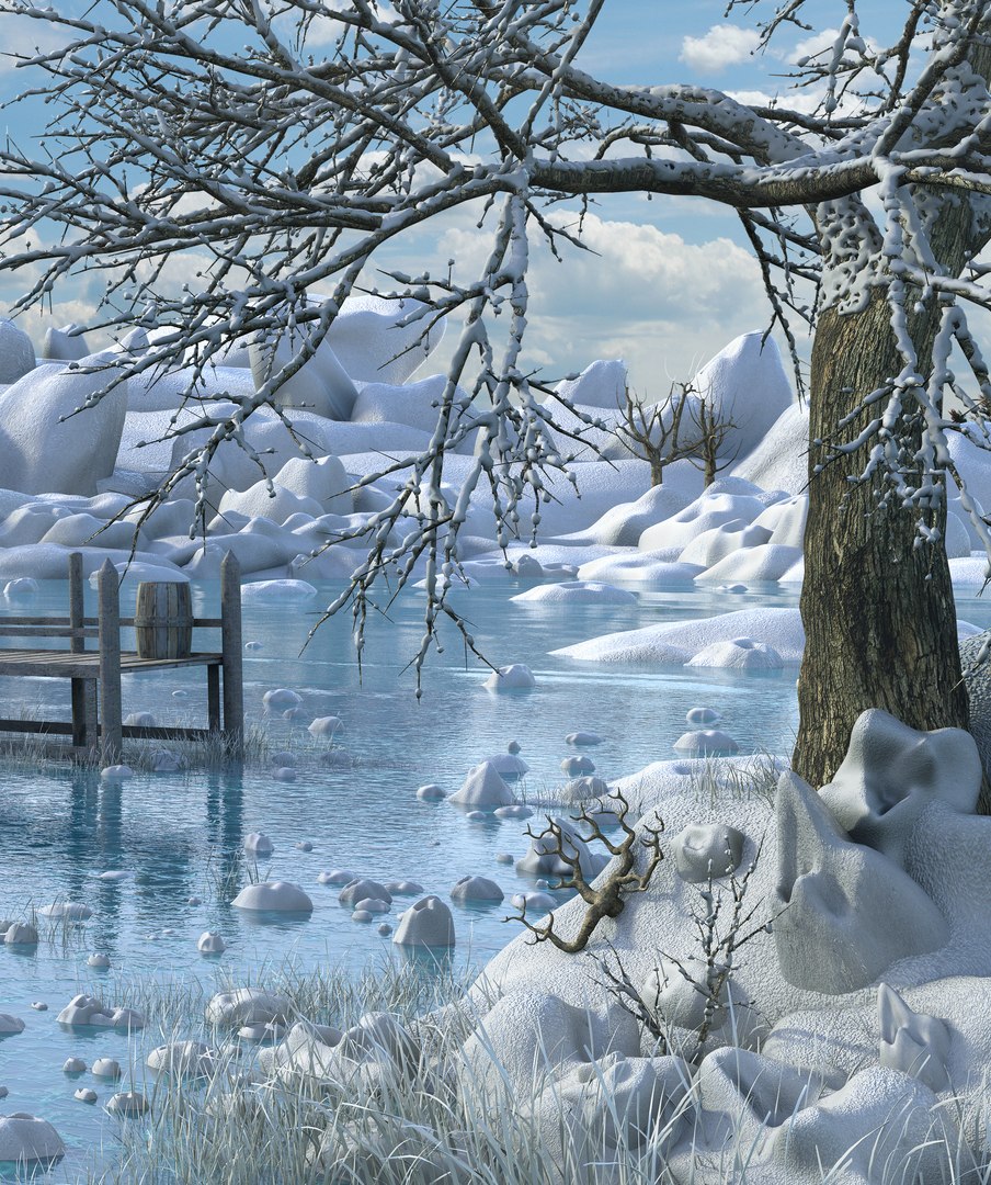 3D Winter Model - TurboSquid 1357824