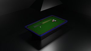 3D billiard ar table