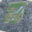 Kensington Gardens, London – 3D-Modell des königlichen Parks mit italienischen Gärten und Albert Memorial
