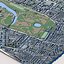 Kensington Gardens, London – 3D-Modell des königlichen Parks mit italienischen Gärten und Albert Memorial