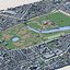 Kensington Gardens, London – 3D-Modell des königlichen Parks mit italienischen Gärten und Albert Memorial