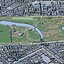Kensington Gardens, London – 3D-Modell des königlichen Parks mit italienischen Gärten und Albert Memorial