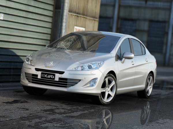 Peugeot 408 3D Models for Download | TurboSquid