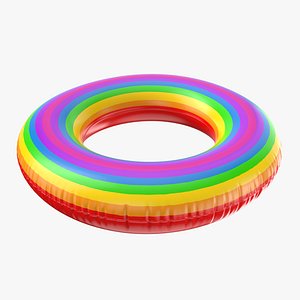 Inflatable Rainbow Ring