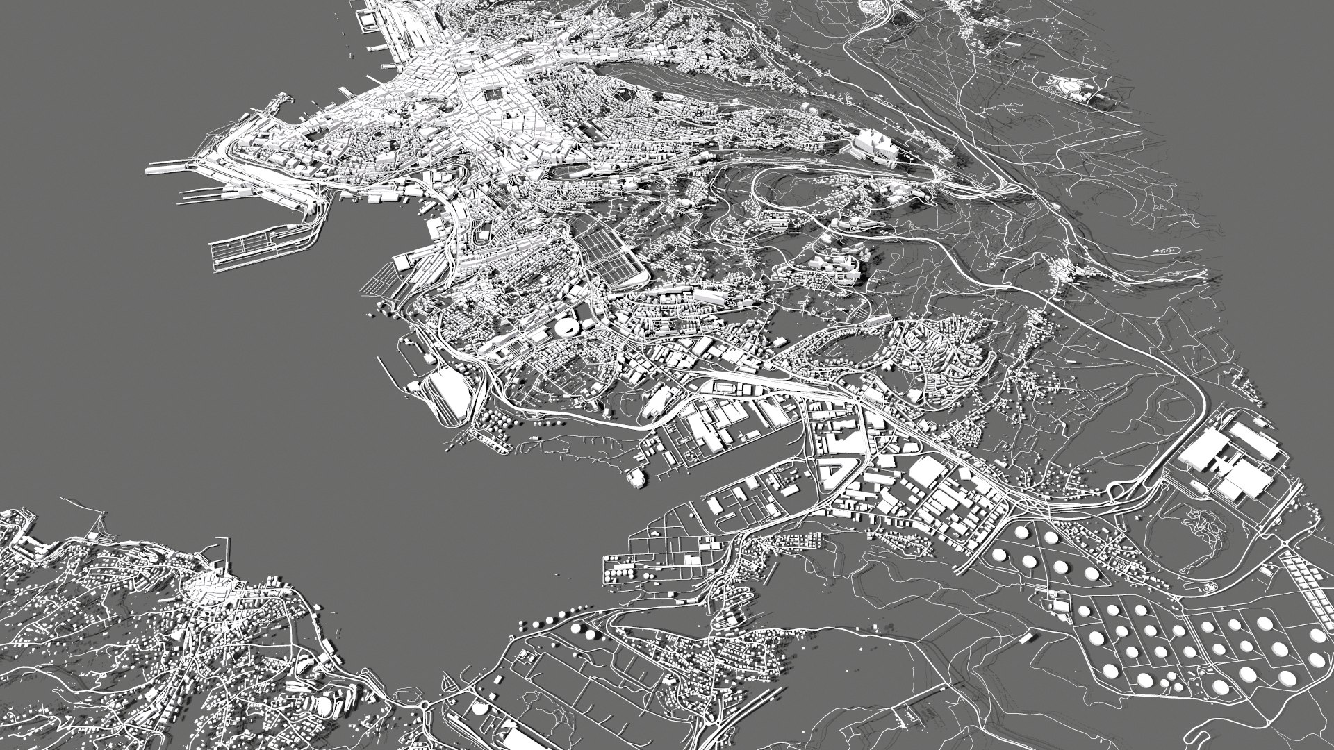 Cityscape Trieste Italy Model - TurboSquid 2208429