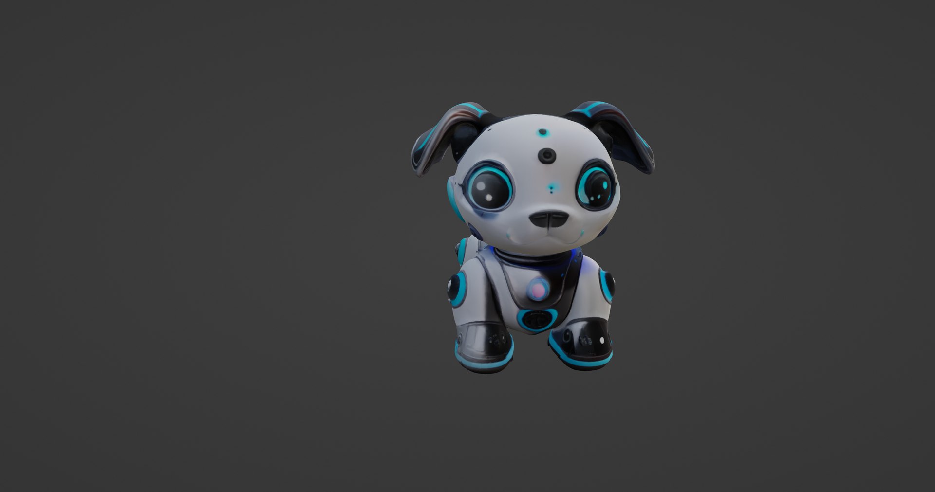 Stylized Robotic Pet Dog 3D Model - TurboSquid 2342786