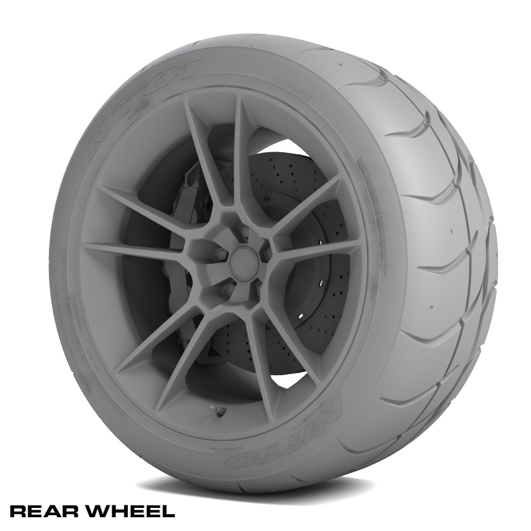 3d Axis S5f Wheel