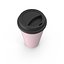 ピンクのコーヒーカップ