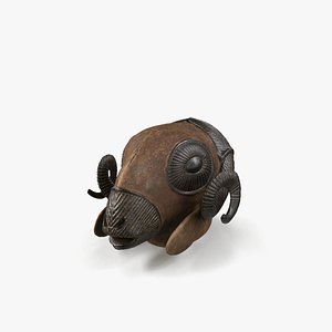 Baule Ram Mask 3D model