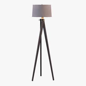Designer Tripod Standing Lamp