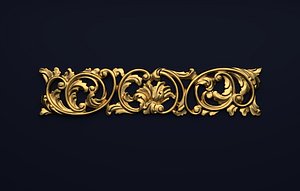 ornament classic decor 3D model
