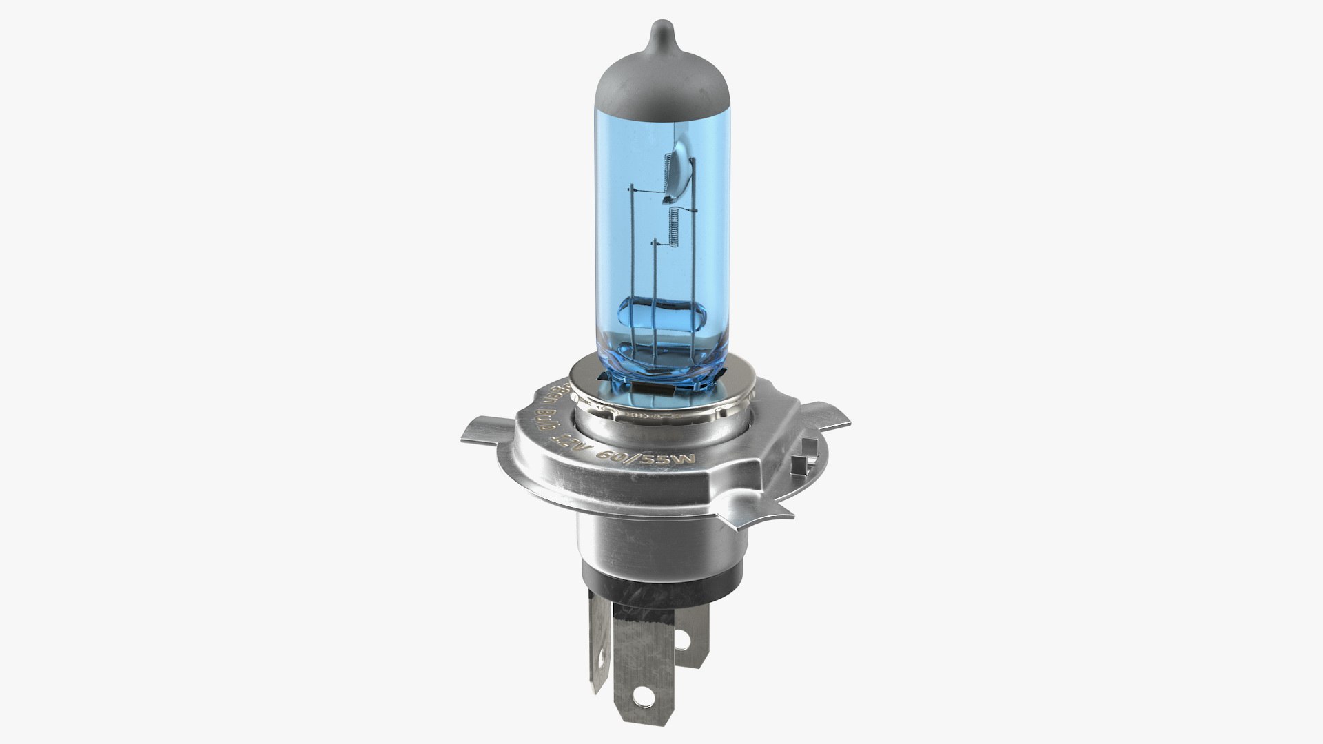Wurth Halogen Car Bulb H4 12V 5000K 3D model preview