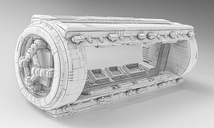 3D space equipment node 00168 model