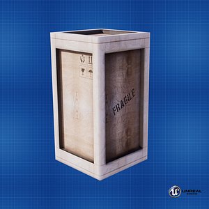 Shipping Crate (Game Ready)