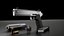 Pistol Low Poly-Game Ready