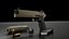 Pistol Low Poly-Game Ready