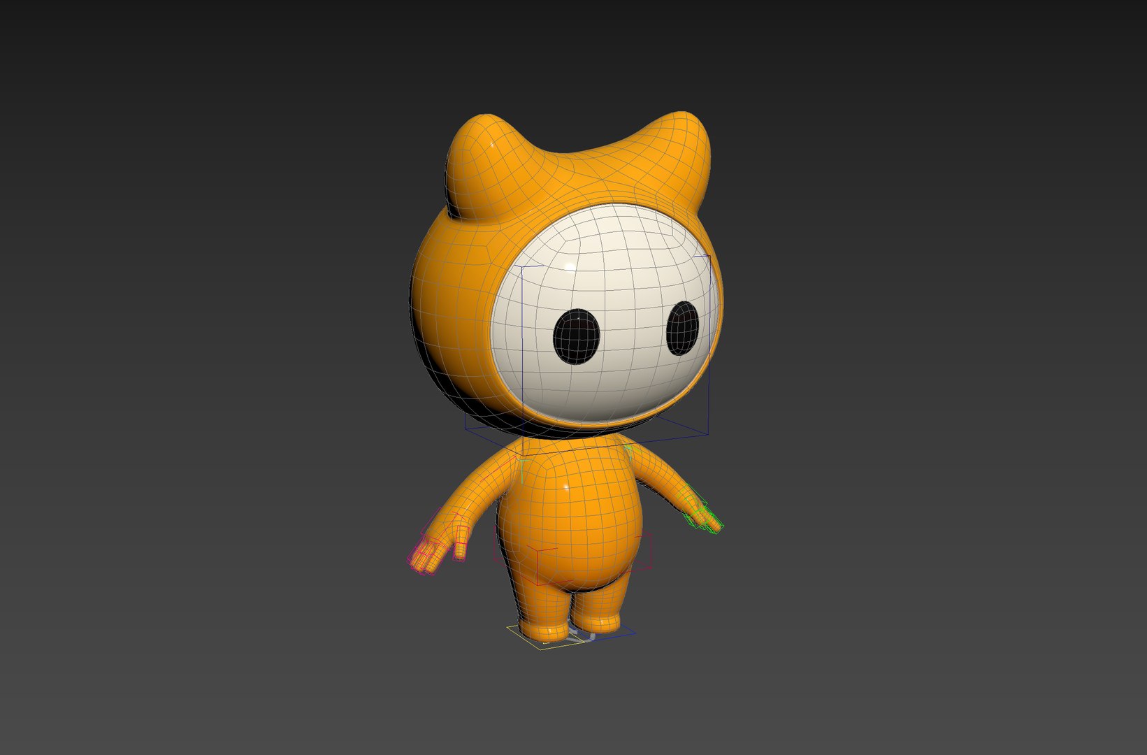 3D Character179 Rigged Mascot model - TurboSquid 1882649