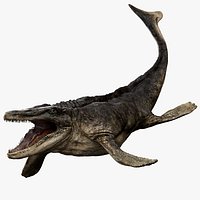 Tylosaurus Rigged 3D
