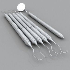 Dental Picks and Intraoral Mirror