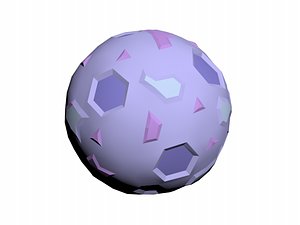 moon 3D model