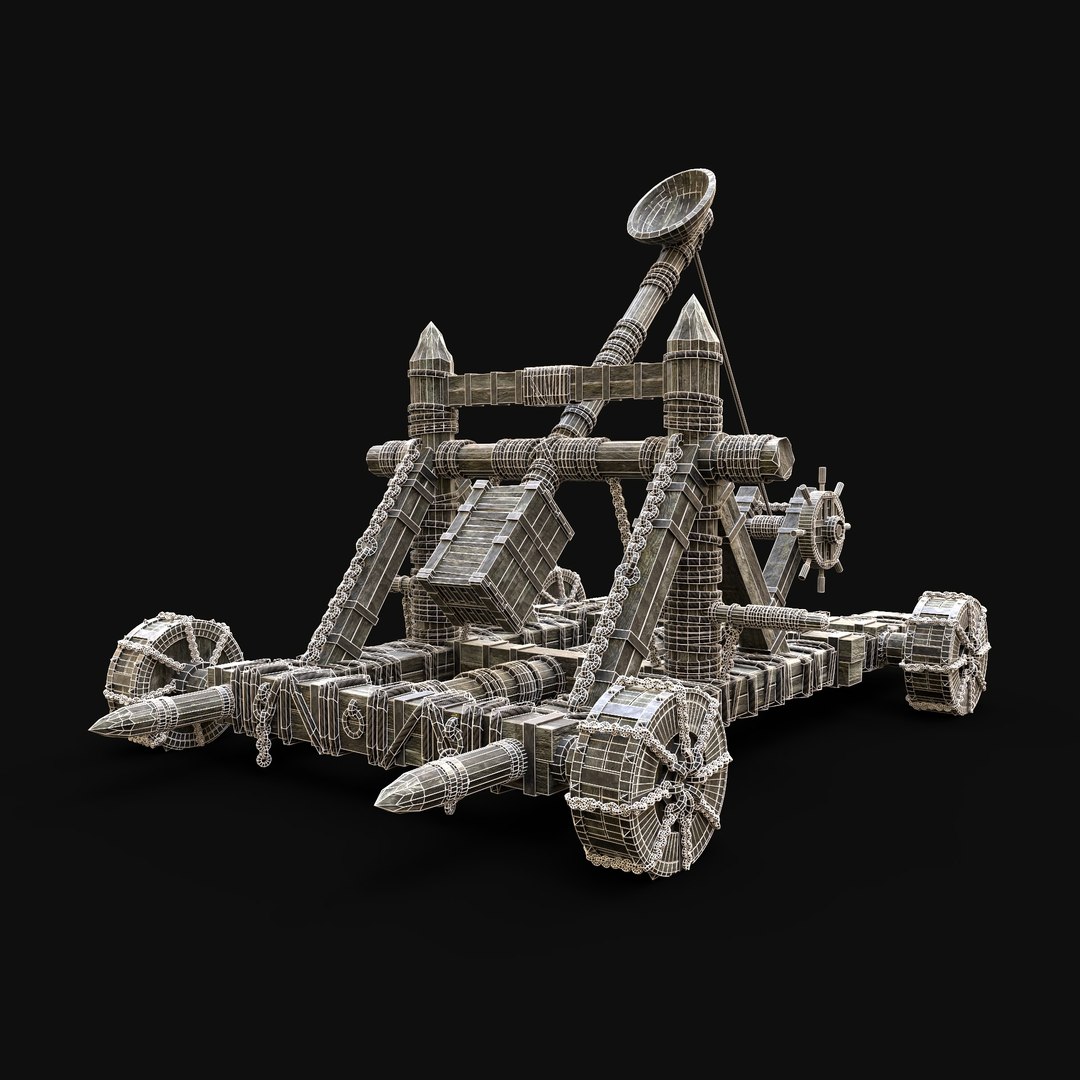SIEGE ENGINE COLLECTION TREBUCHET BALISTA CATAPULT BATTERING RAM model https://p.turbosquid.com/ts-thumb/eb/DJSuRf/lo/catapult_render7/jpg/1646241502/1920x1080/fit_q87/3ea9210a024deda5dd55f0ee7eafbc1e960154d7/catapult_render7.jpg