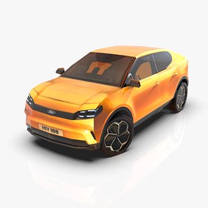 3D model ford capri 2025