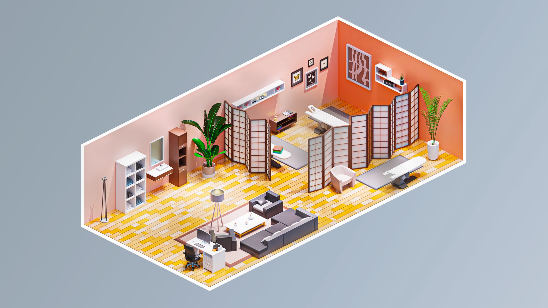 Room 69 Model - TurboSquid 2154572