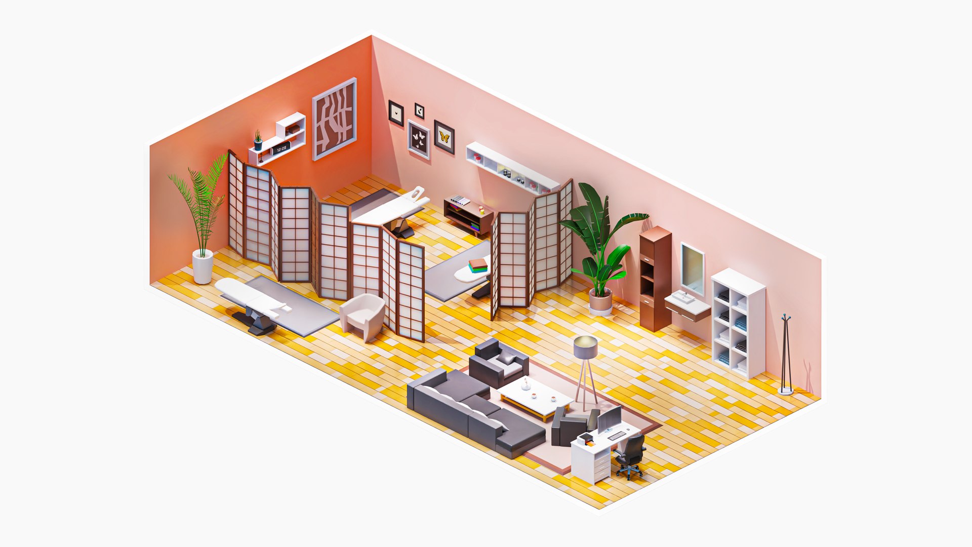 Room 69 Model - TurboSquid 2154572