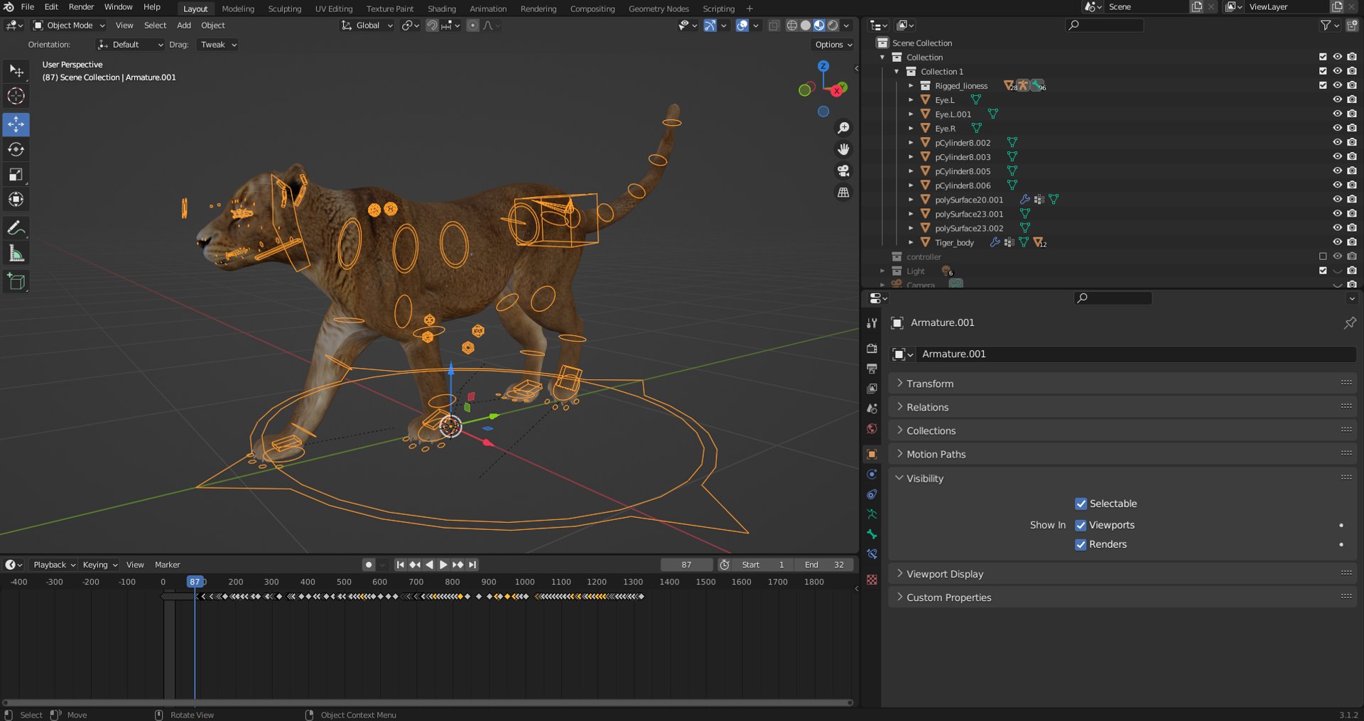 Lioness Rigged and Animation V02 in Blender Unity model https://p.turbosquid.com/ts-thumb/eb/Vyal34/OJ/lioness13/png/1689321233/1920x1080/fit_q87/8b6fda57cd44fc88a471b6e54d21d2ad4dec71a8/lioness13.jpg