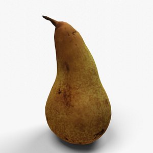 3D Pear abate model