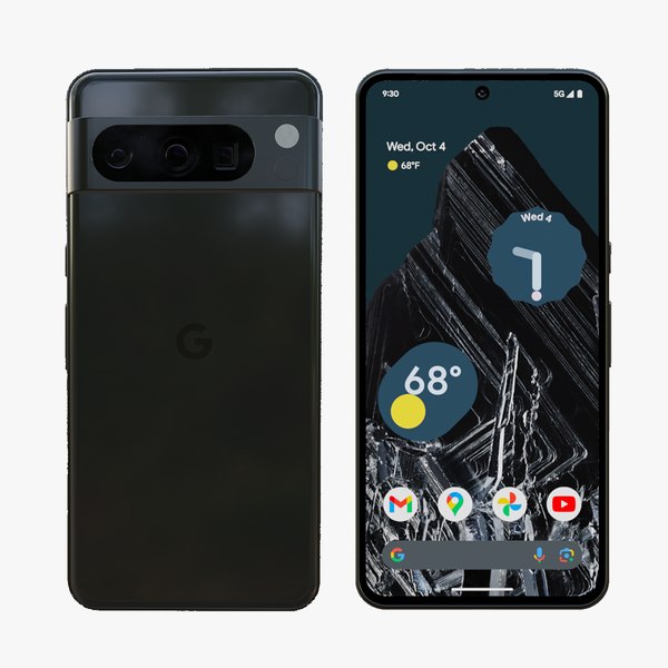 Google Pixel 8 Pro-smartphone 3d-modell - Turbosquid 2147629